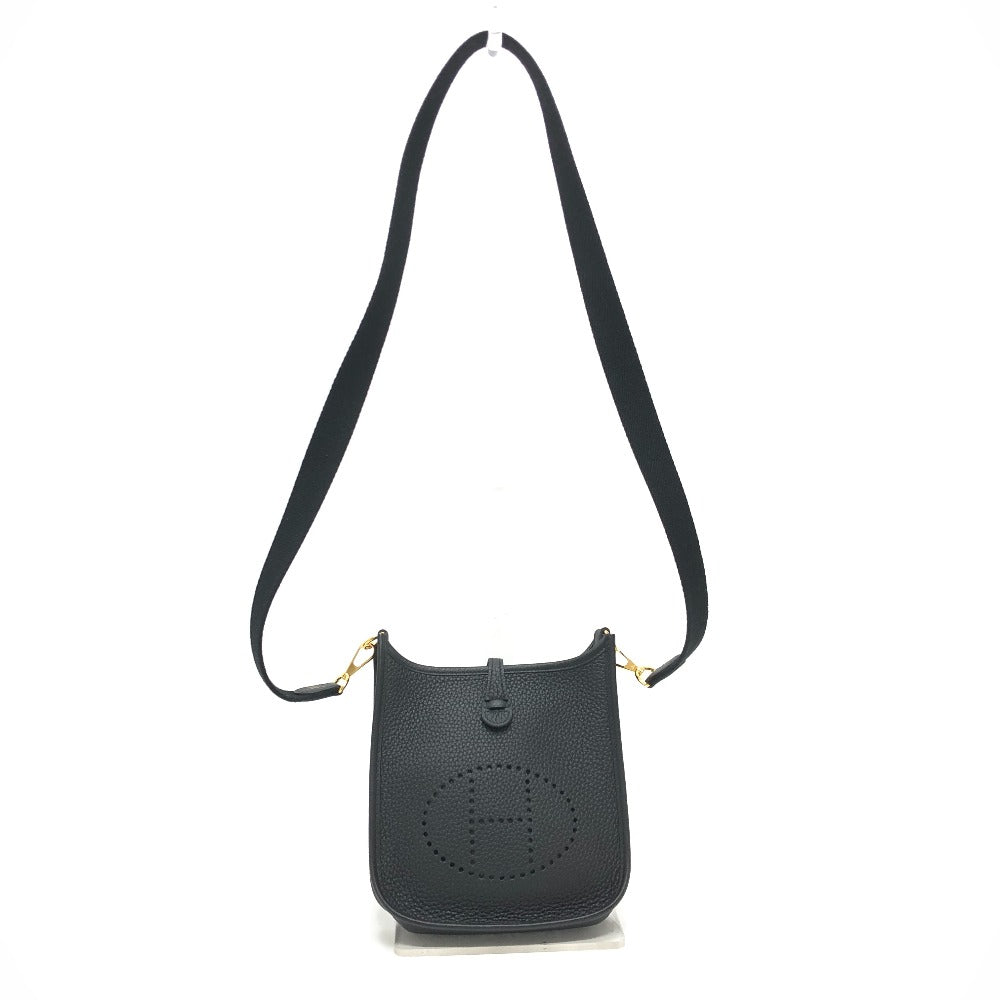 HERMES H069426CK エブリンTPM アマゾーヌ カバン 斜め掛け ポシェット ミニバッグ ショルダーバッグ トリヨンクレマンス レディース ブラック - brandshop-reference