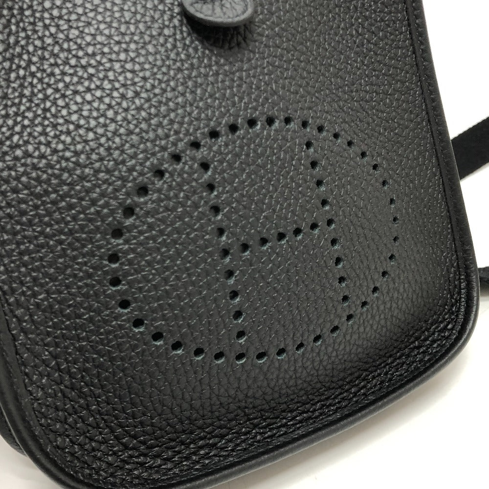 HERMES H069426CK エブリンTPM アマゾーヌ カバン 斜め掛け ポシェット ミニバッグ ショルダーバッグ トリヨンクレマンス レディース ブラック - brandshop-reference