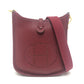 HERMES Evelyn TPM Evelyn TPM 16 Crossbody bag GoldHardware Shoulder Bag Taurillon Clemence Rouge Ash Red Used