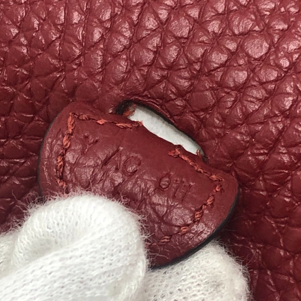 HERMES Evelyn TPM Evelyn TPM 16 Crossbody bag GoldHardware Shoulder Bag Taurillon Clemence Rouge Ash Red Used