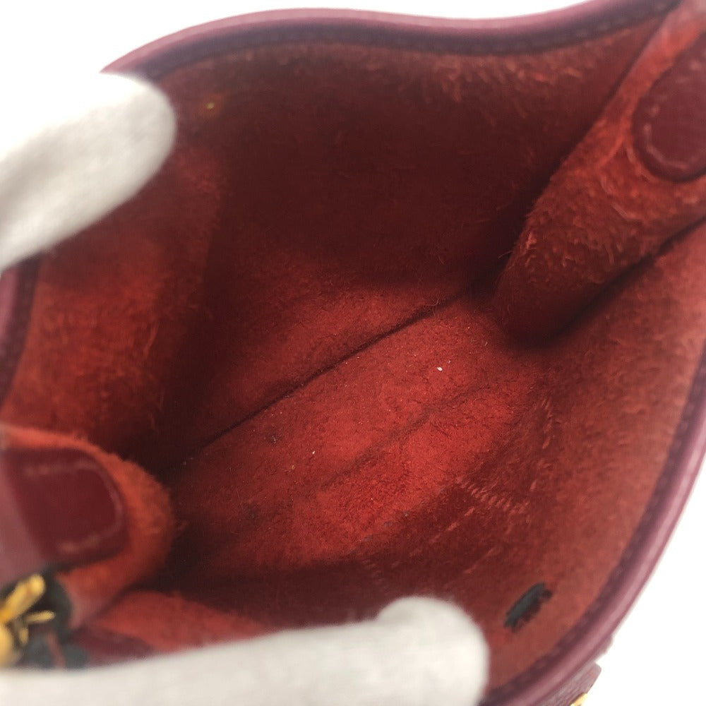 HERMES Evelyn TPM Evelyn TPM 16 Crossbody bag GoldHardware Shoulder Bag Taurillon Clemence Rouge Ash Red Used