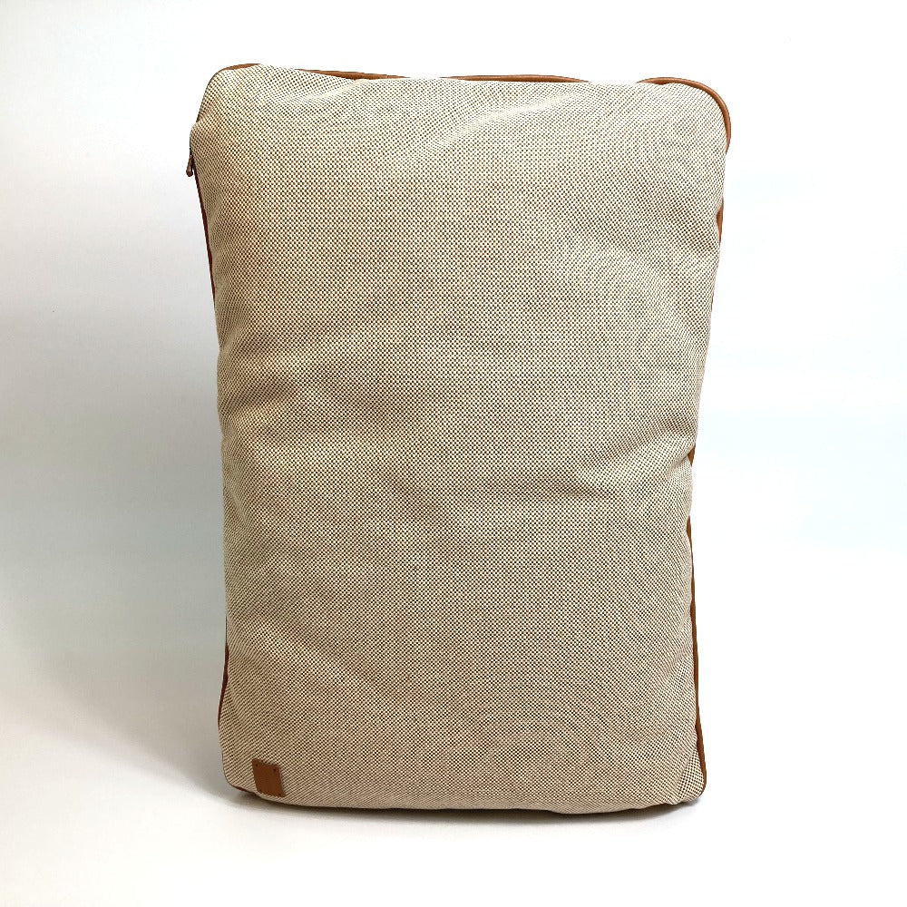 HERMES Casaque interior accessories pillow, vertical cushion, toile ash, unisex, blue
