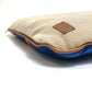 HERMES Casaque interior accessories pillow, vertical cushion, toile ash, unisex, blue