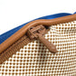 HERMES Casaque interior accessories pillow, vertical cushion, toile ash, unisex, blue