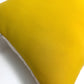 HERMES Yachting Wave Beach Cushion, Interior Pillow, Polyamide, Unisex, Yellow and White