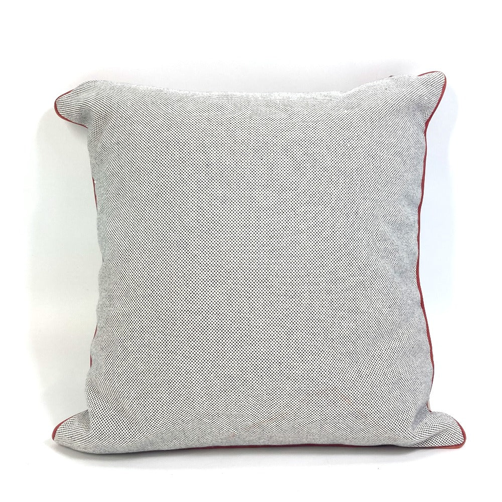 HERMES Chaine d'Ancre interior pillow, cotton, unisex, navy