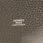 HERMES ピコタンロックMM ピコタン MM シルバー金具 カバン ハンドバッグ トリヨンクレマンス レディース エタン グレー