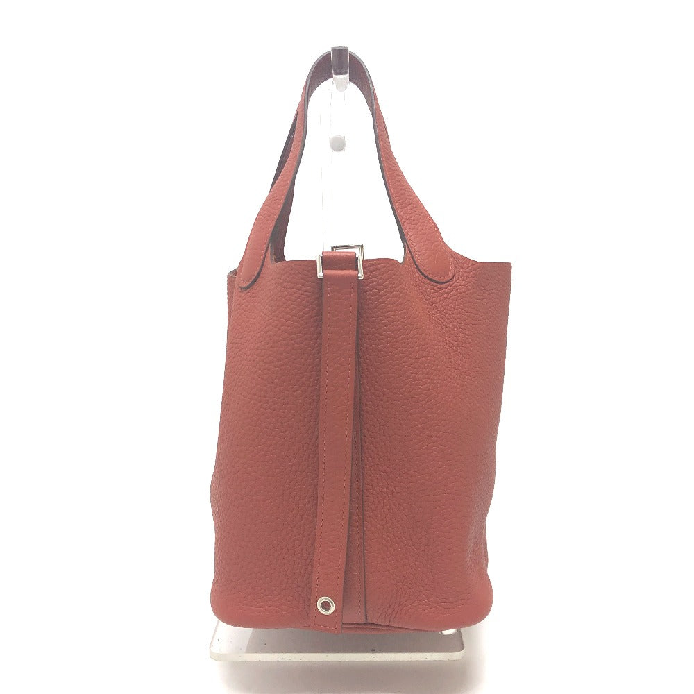 HERMES ピコタンロックPM カバン ハンドバッグ トリヨンクレマンス レディース ルージュアッシュ レッド - brandshop-reference