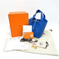 HERMES ピコタンロックPM カバン バッグ ハンドバッグ トリヨンクレマンス レディース ブルーゼリージュ ブルー
