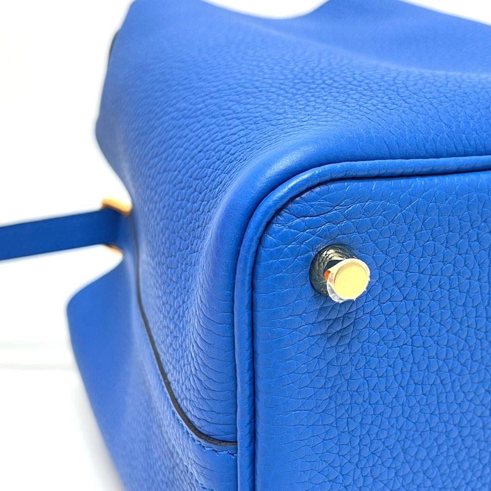 HERMES ピコタンロックPM カバン バッグ ハンドバッグ トリヨンクレマンス レディース ブルーゼリージュ ブルー