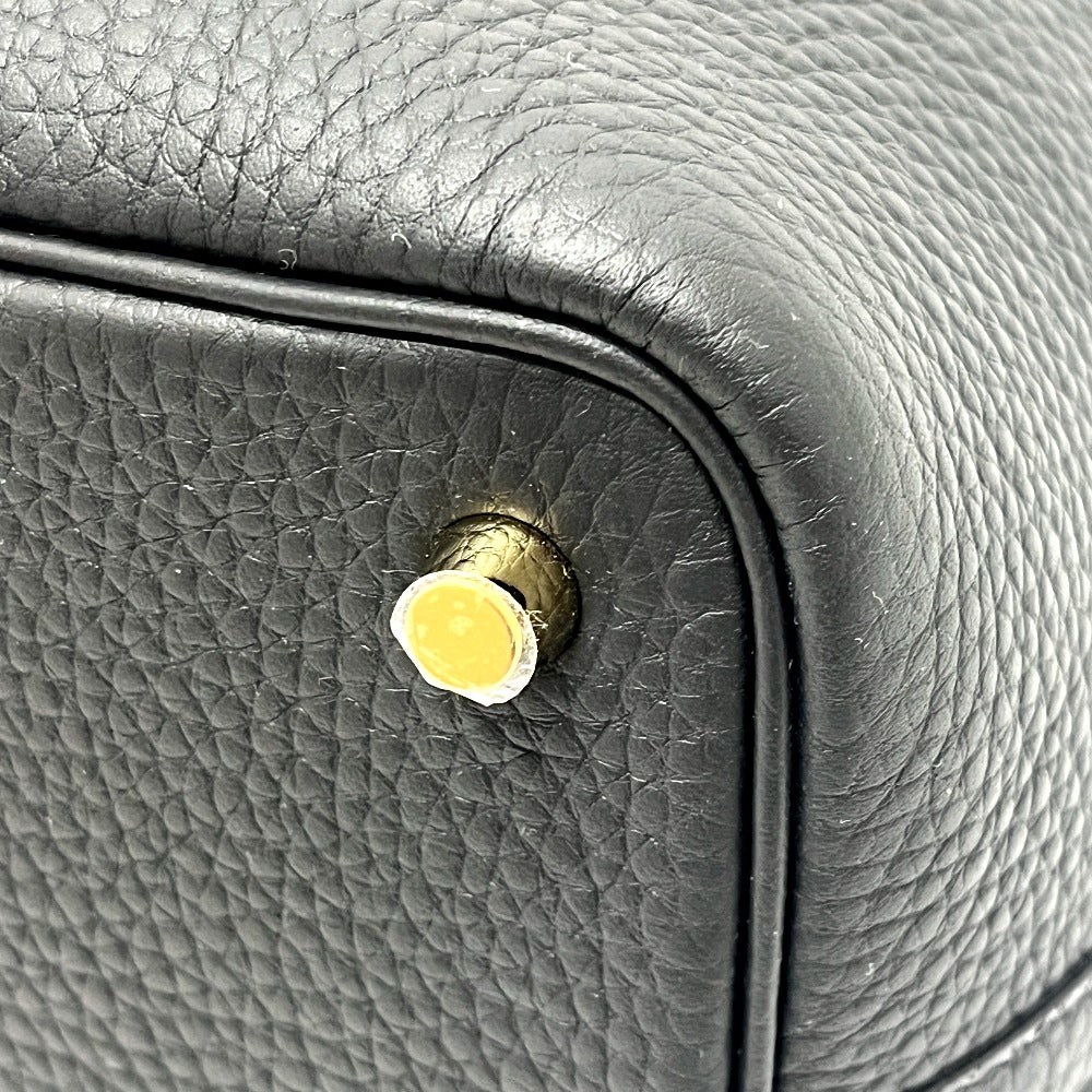 HERMES ピコタンロックPM カバン ハンドバッグ トリヨンクレマンス レディース G金具 ブラック