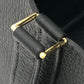 HERMES Picotin Lock PM Handbag in Taurillon Clemence Leather with K Stamp and Gold Hardware, Black