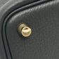 HERMES Picotin Lock PM Handbag in Taurillon Clemence Leather with K Stamp and Gold Hardware, Black