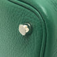 HERMES Picotin Rock PM 18 Picotin PM Bag Hand Bag Taurillon Clemence Vert Moyen x SVHardware Green Used