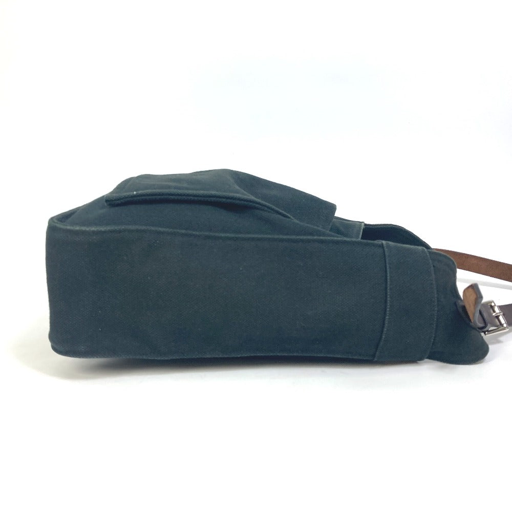 HERMES Marwari PM Shoulder Bag Tote Canvas Women's Black