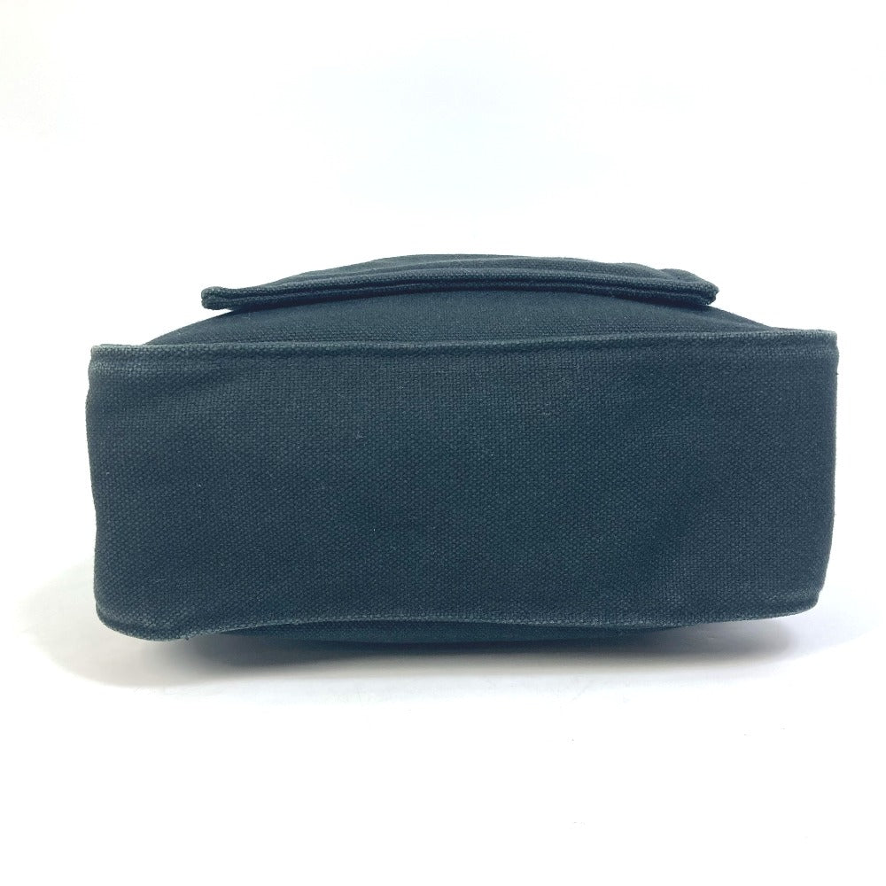 HERMES Marwari PM Shoulder Bag Tote Canvas Women's Black