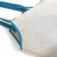 HERMES Jardinier PM Shoulder Bag, Toile H Tote Bag, Women's, Blue Jean, Blue