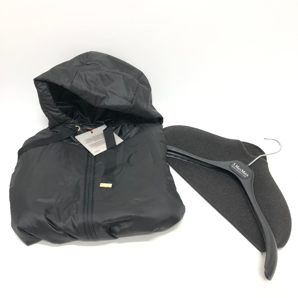 MAX MARA ザキューブ グリーン ショート ジャケット アパレル 長袖 アウター ジャケット ナイロン レディース ブラック - brandshop-reference