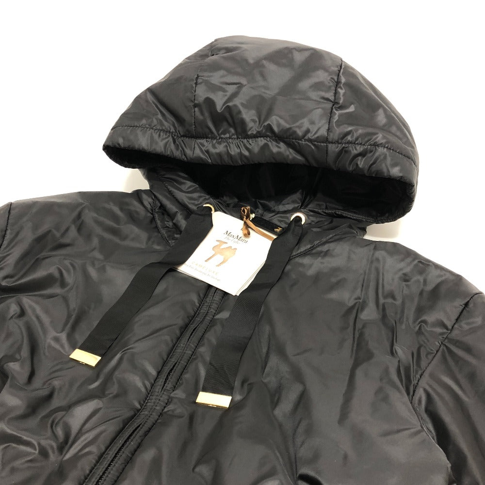 MAX MARA ザキューブ グリーン ショート ジャケット アパレル 長袖 アウター ジャケット ナイロン レディース ブラック - brandshop-reference