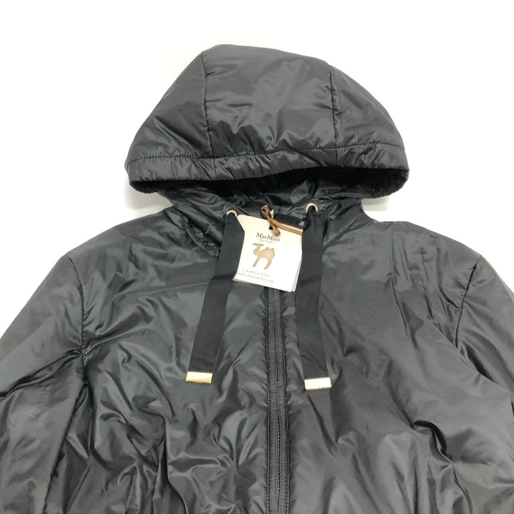 MAX MARA ザキューブ グリーン ショート ジャケット アパレル 長袖 アウター ジャケット ナイロン レディース ブラック - brandshop-reference