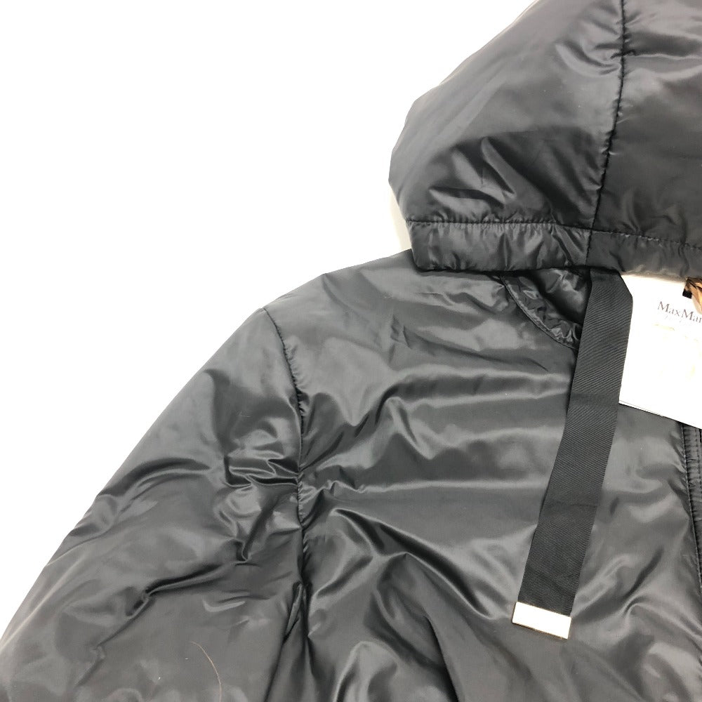 MAX MARA ザキューブ グリーン ショート ジャケット アパレル 長袖 アウター ジャケット ナイロン レディース ブラック - brandshop-reference