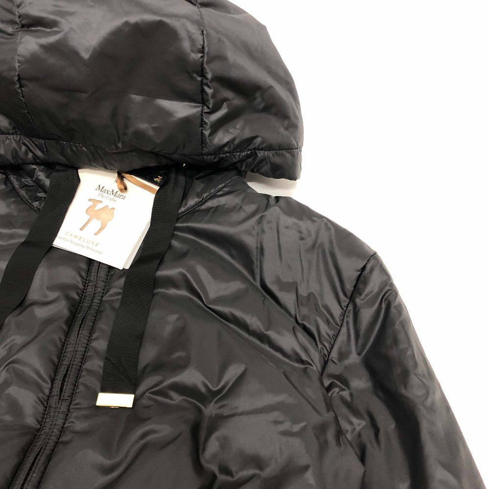 MAX MARA ザキューブ グリーン ショート ジャケット アパレル 長袖 アウター ジャケット ナイロン レディース ブラック - brandshop-reference