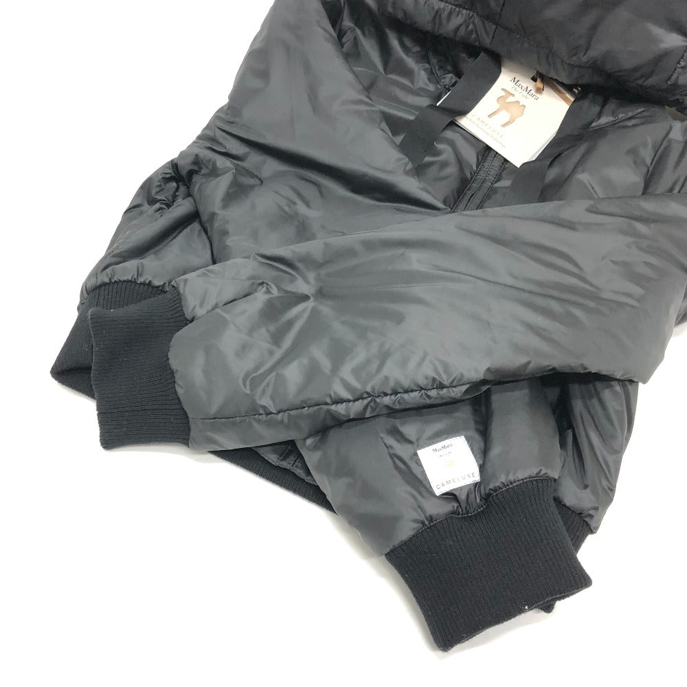 MAX MARA ザキューブ グリーン ショート ジャケット アパレル 長袖 アウター ジャケット ナイロン レディース ブラック - brandshop-reference