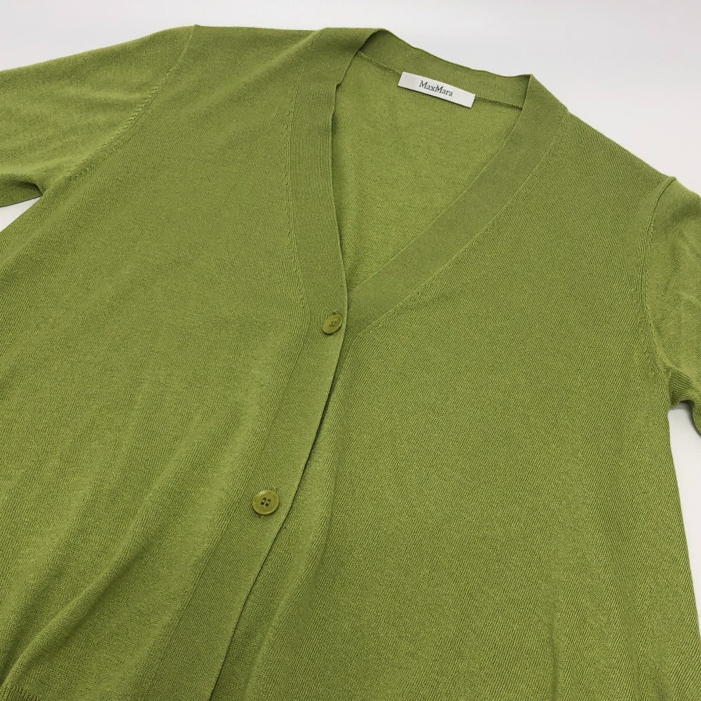 MAX MARA ワンピース ベルト カーディガン アパレル セット アンサンブル ワンピース ポリエステル レディース グリーン - brandshop-reference