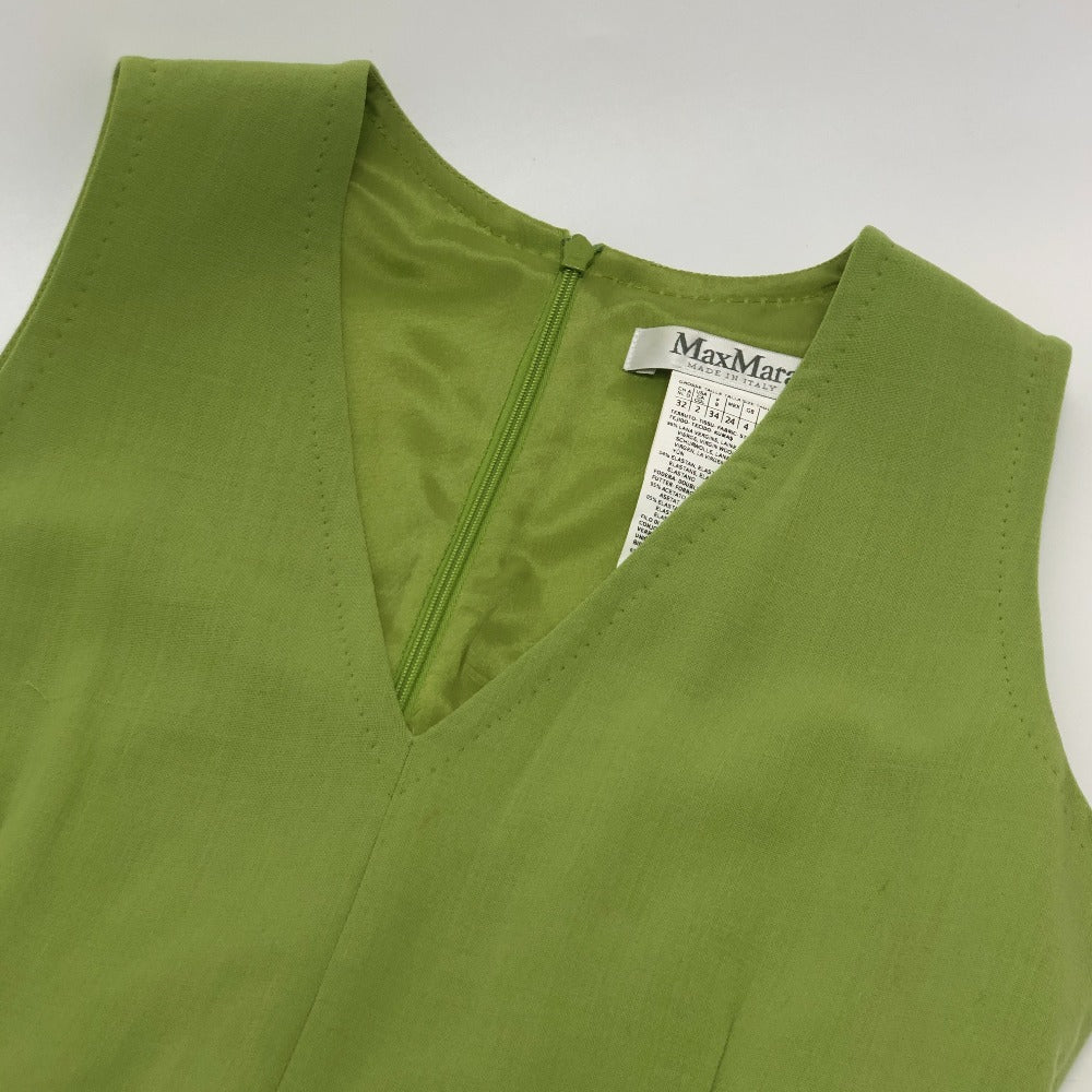 MAX MARA ワンピース ベルト カーディガン アパレル セット アンサンブル ワンピース ポリエステル レディース グリーン - brandshop-reference