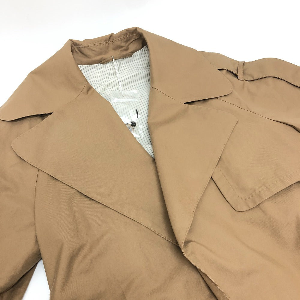 Max Mara 24190210546 Pakaian Twill Spring Coat Luar Jaket Luar Parit Kapas Kapas Wanita