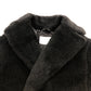 MAX MARA 2521016052 テディベア アイコン アパレル アウター コート ロングコート ウール レディース ブラック