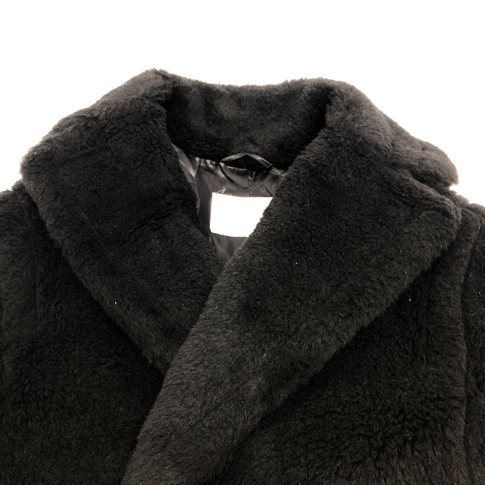 MAX MARA 2521016052 テディベア アイコン アパレル アウター コート ロングコート ウール レディース ブラック