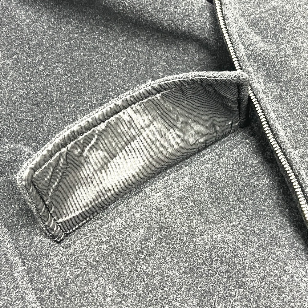 MAX MARA ウィークエンド ジップアップ アパレル アウター コート ロングコート ウール レディース グレー