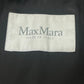 MAX MARA Women's Hooded Zip-Up Long Coat in Black Wool