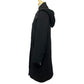 MAX MARA Women's Hooded Zip-Up Long Coat in Black Wool