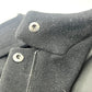 MAX MARA Women's Hooded Zip-Up Long Coat in Black Wool