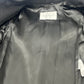 MAX MARA Women's Hooded Zip-Up Long Coat in Black Wool