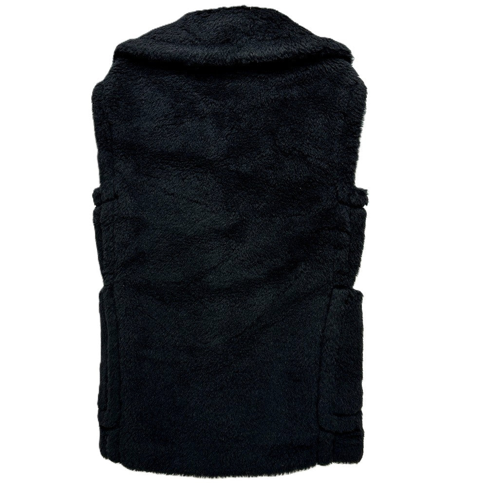 MAX MARA 25212762536 テディベア ジレ アパレル ベストコート ジャケット アルパカ レディース ブラック