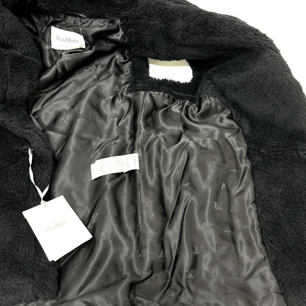 MAX MARA 25212762536 テディベア ジレ アパレル ベストコート ジャケット アルパカ レディース ブラック