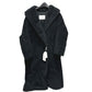 MAX MARA 2521016052 テディベア アパレル ロングコート アルパカ レディース ブラック
