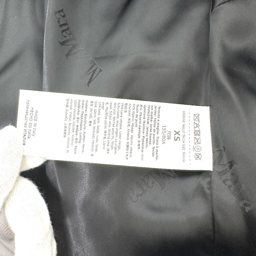 MAX MARA 2521016052 テディベア アパレル ロングコート アルパカ レディース ブラック
