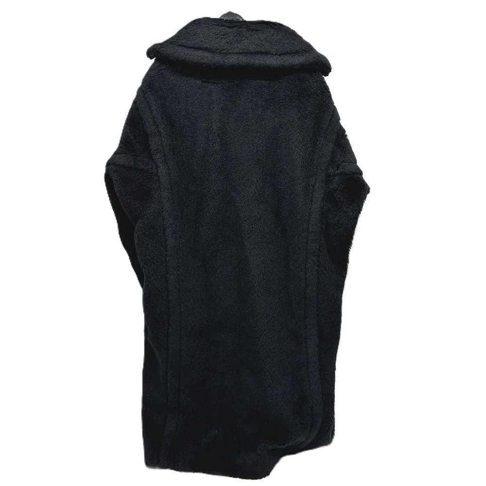 MAX MARA 2521016052 テディベア アパレル ロングコート アルパカ レディース ブラック