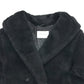 MAX MARA 2521016052 Teddy Bear Apparel Long Coat, Alpaca, Women's, Black