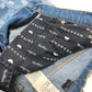 MAX MARA 23510601396 Weekend Hibiscus pattern Midi-length denim skirt cotton blue Used