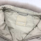 MAX MARA S Max Mara Apparel Outerwear Fur Hooded Down vest Nylon Beige Used
