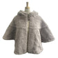 MAX MARA 25247361926 ペタロ テディベア ケープ アパレル アウター フード付 ポンチョ アルパカ レディース グレーベージュ ベージュ