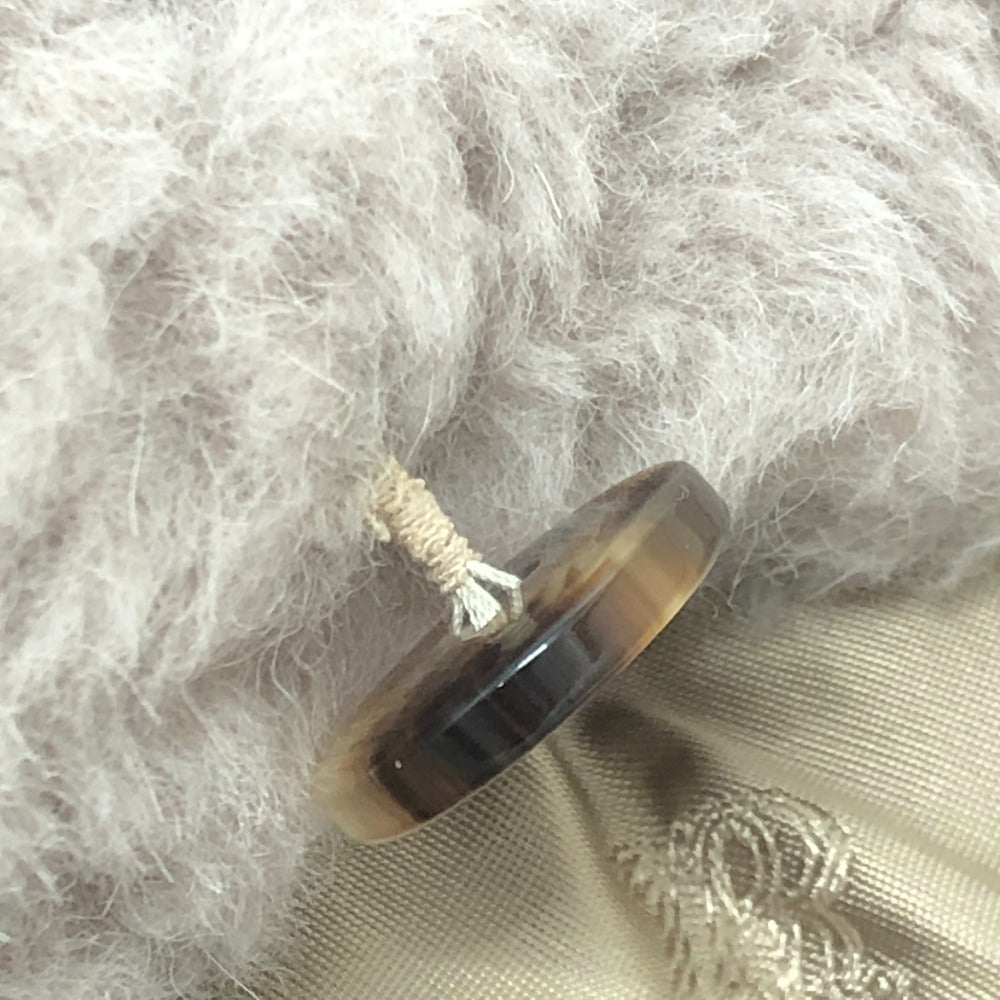 MAX MARA 25247361926 ペタロ テディベア ケープ アパレル アウター フード付 ポンチョ アルパカ レディース グレーベージュ ベージュ