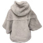 MAX MARA 25247361926 ペタロ テディベア ケープ アパレル アウター フード付 ポンチョ アルパカ レディース グレーベージュ ベージュ