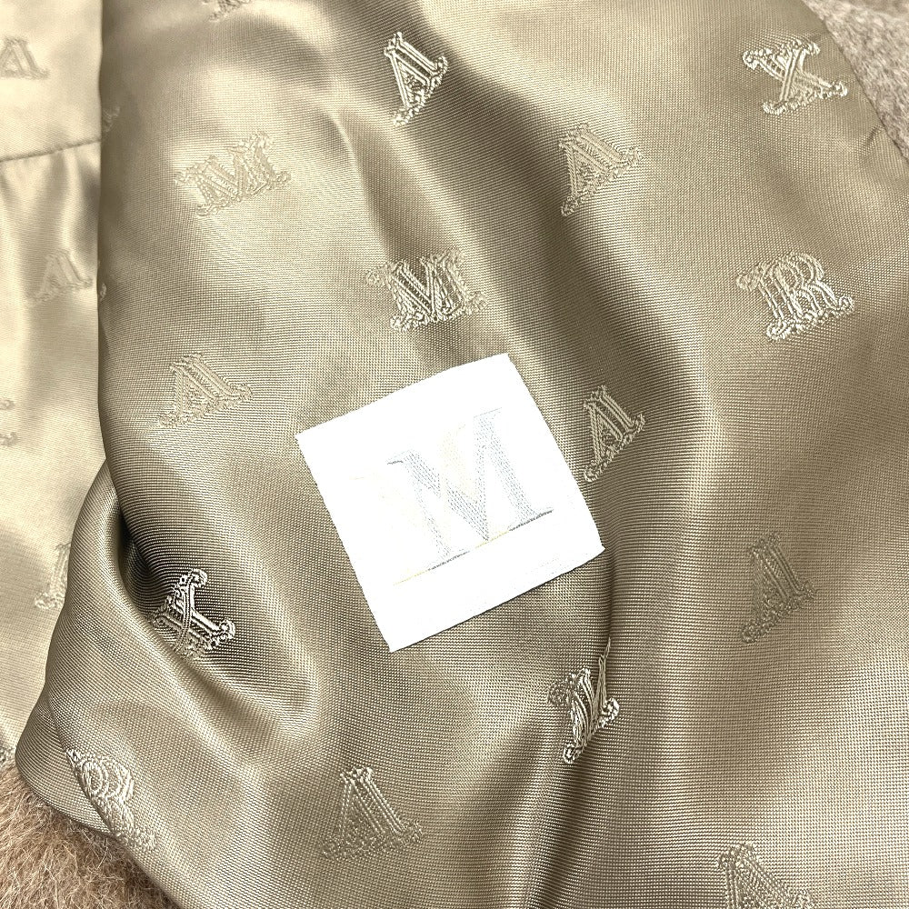 MAX MARA 25247361826 ペタロ テディベア ケープ アパレル アウター フード付 アパレル ポンチョ アルパカ レディース ブラウン