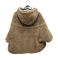MAX MARA 25247361826 ペタロ テディベア ケープ アパレル アウター フード付 アパレル ポンチョ アルパカ レディース ブラウン